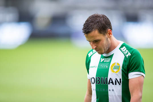 Hammarbys Jeppe Andersen deppar