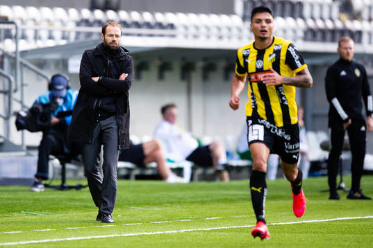 Häckens tränare Andreas Alm