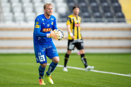 Häckens målvakt Peter Abrahamsson