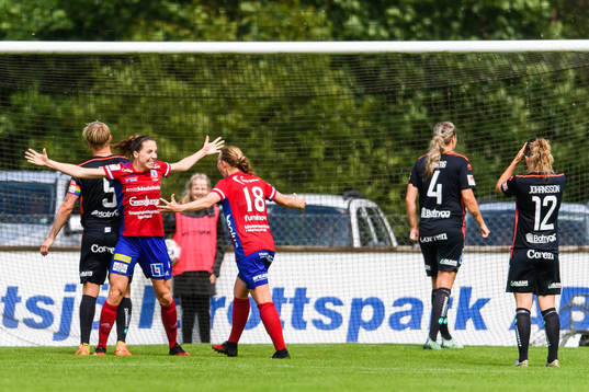 Vittsjös Clara Markstedt jublar
