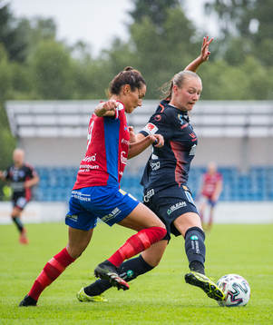 Vittsjös Lisa Klinga och Linköpings Frida Leonhardsen