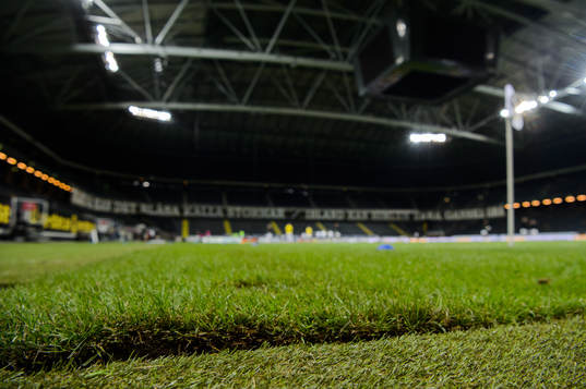 Gräsmattan på Friends Arena