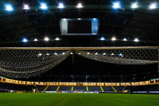 Nedsläckt Friends Arena