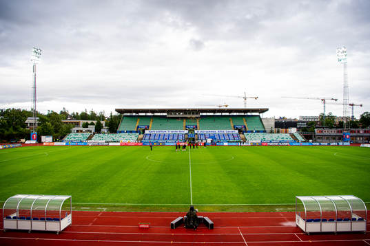 General view of Nadderud stadion