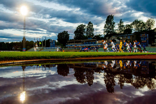 General view of Nadderud stadion