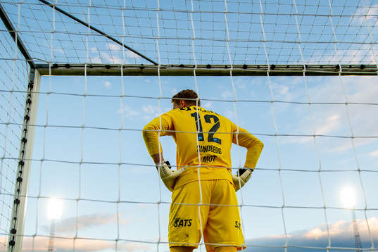 Goalkeeper Marcus Sandberg of Stabæk looks dejected