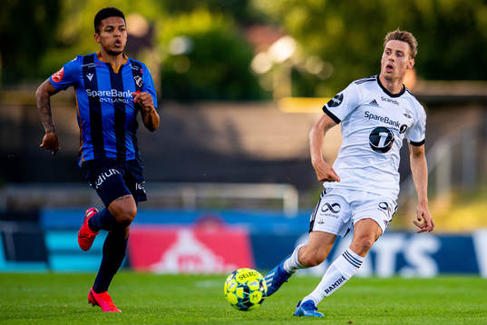 Romain Gall of Stabæk and Kristoffer Zachariassen of
