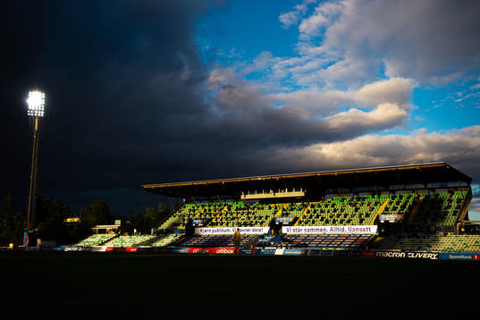 General view of Nadderud stadion