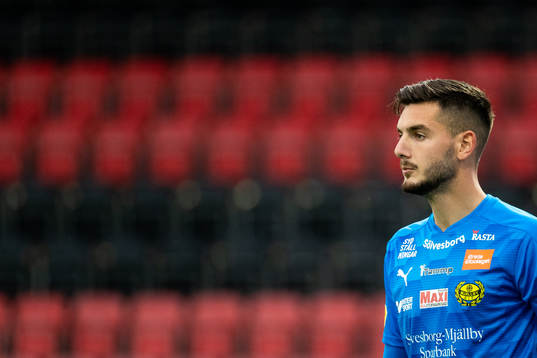 Mjällbys målvakt Marko Johansson
