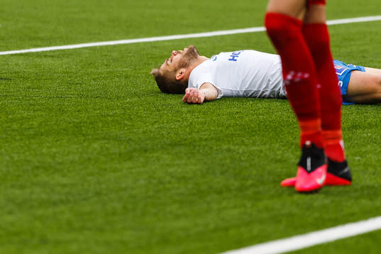 IFK Norrköpings Christoffer Nyman deppar