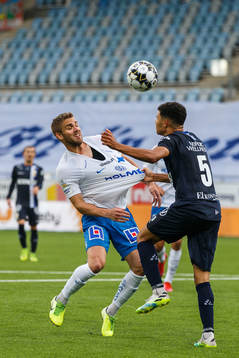 IFK Norrköpings Christoffer Nyman och IFK Göteborgs
