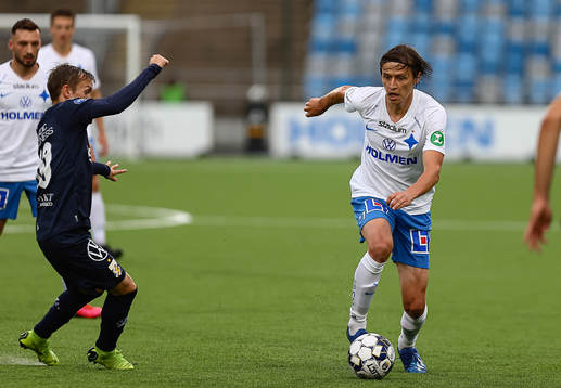 IFK Göteborgs Patrik Karlsson Lagemyr och IFK Norrköpings