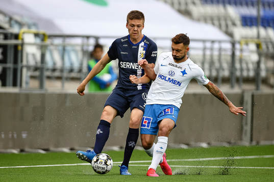 IFK Göteborgs Emil Holm och IFK Norrköpings Sead