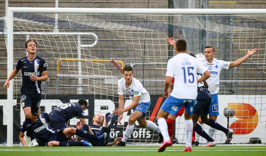 IFK Norrköpings spelare reagerar