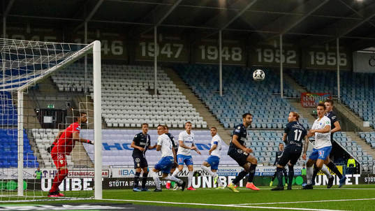 Spel framför IFK Göteborgs mål