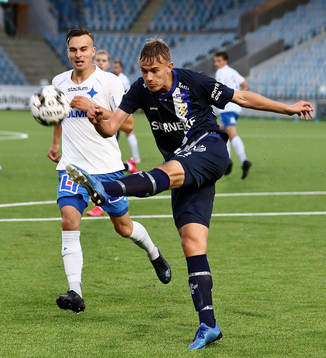 IFK Göteborgs Jesper Tolinsson och IFK Norrköpings Henrik