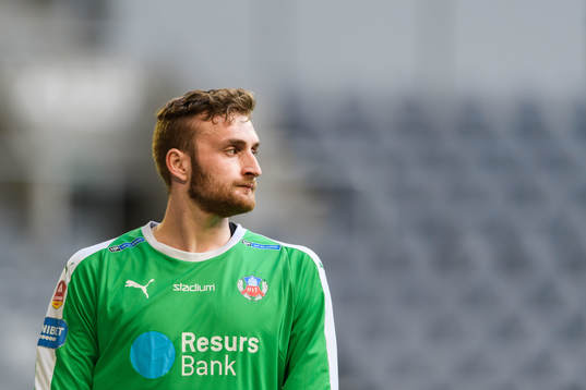 Helsingborgs målvakt Alexander Nilsson