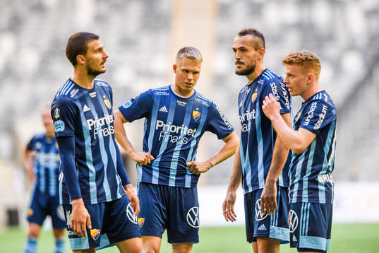 Djurgårdens Erik Berg , Jonathan Augustinsson , Emir