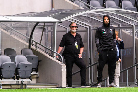 Helsingborgs tränare Olof Mellberg