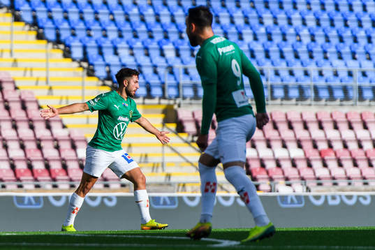 Jönköpings Moustafa Zeidan jublar