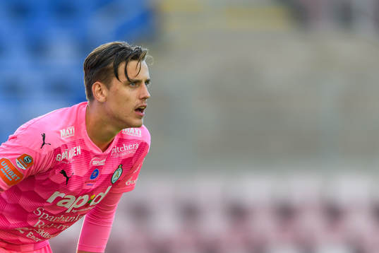 AFC Eskilstunas målvakt Wille Jakobsson