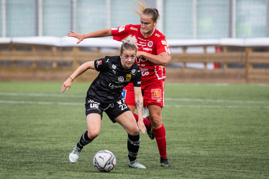 Umeås Emma Åberg-Zingmark och Örebros Elin Pikkujämsä