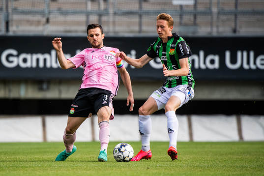 Dalkurds Kadir Hodzic och GAIS Julius Lindberg