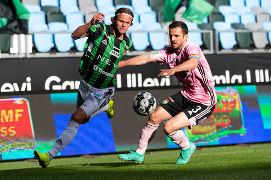 GAIS Fredrik Martinsson och Dalkurds Kadir Hodzic