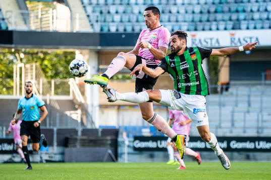 Dalkurds Irfan Jasarevic och GAIS Mervan Celik