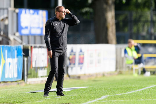 Halmstads tränare Magnus Haglund