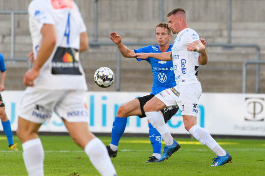 Halmstads Andreas Bengtsson och Norrbys Rasmus Örqvist