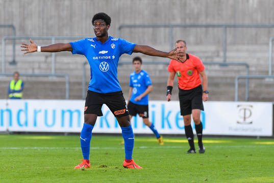 Halmstads Joseph Baffo reagerar