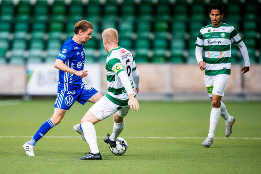 Sundsvalls Johan Blomberg och Västerås Simon Johansson