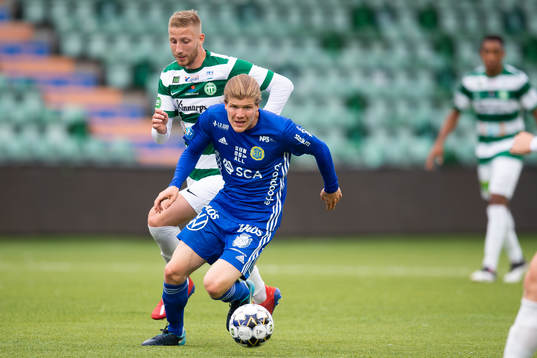 Sundsvalls Oliver Berg och Västerås Kevin Custovic