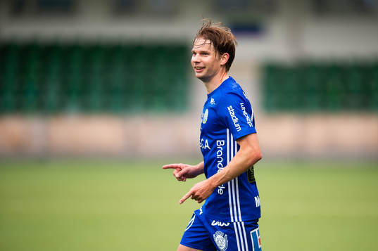 Sundsvalls Johan Blomberg jublar