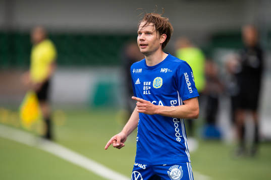 Sundsvalls Johan Blomberg jublar