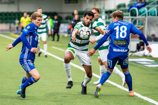 Sundsvalls Oliver Berg och Jesper Carström mot Västerås
