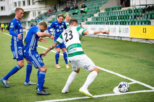Västerås Filip Tronet och Sundsvalls Juan José Ciercoles