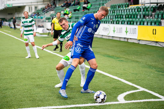Västerås Filip Tronet och Sundsvalls Niklas Dahlström