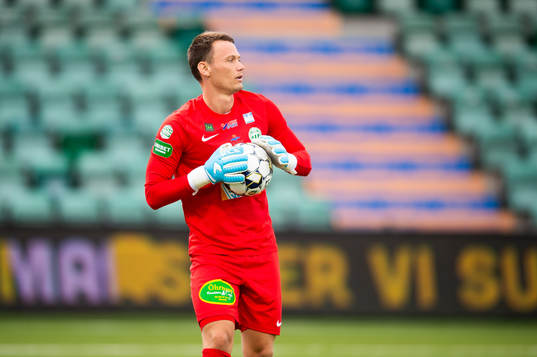 Västerås målvakt Anton Fagerström