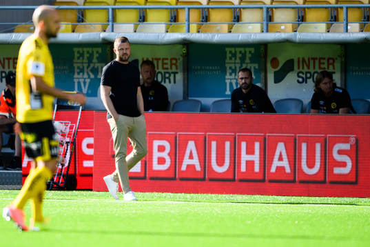Elfsborgs manager Jimmy Thelin