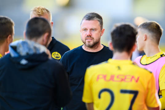 Elfsborgs manager Jimmy Thelin