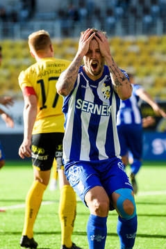 IFK Göteborgs Mattias Bjärsmyr deppar