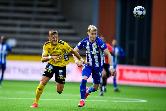 Elfsborgs Jesper Karlsson och IFK Göteborgs Victor
