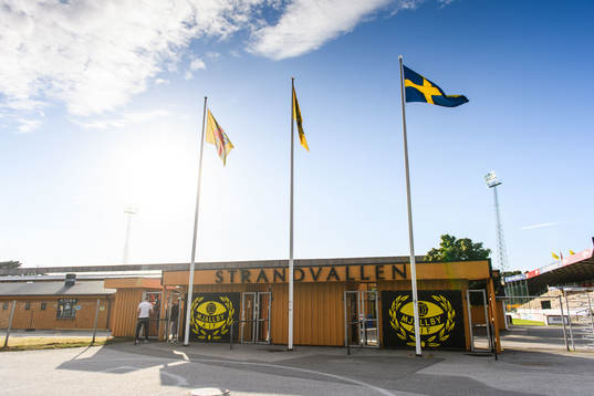 Exteriör av Strandvallen