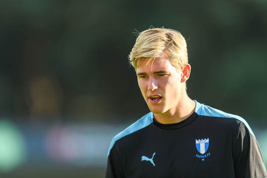 Malmö FFs målvakt Mathias Nilsson