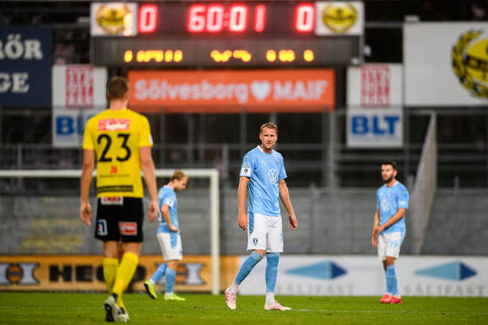 Malmö FFs Ola Toivonen deppar