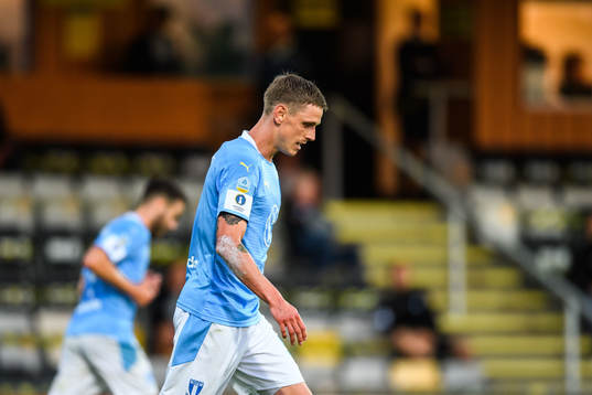 Malmö FFs Sören Rieks deppar
