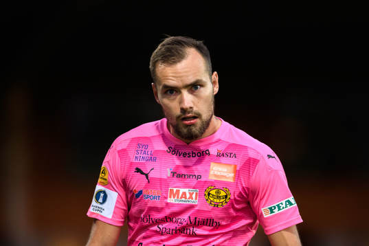 Mjällbys målvakt Carl-Johan Eriksson
