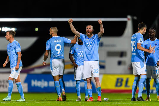 Malmö FFs Jo Inge Berget jublar